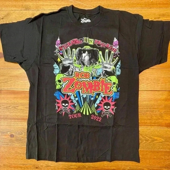Rob Zombie | Freaks on Parade 2022 Tour | T-Shirt - Picture 2 of 5